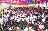 AIADMK Manifesto Committee To Tour Tamil Nadu To Gather Public Feedback | Photo: PTI : AIADMK protest in Madurai, representational image |